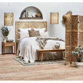 Palm Cove Living Havana Rattan Bedhead