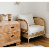 Palm Cove Living Hepburn Rattan Lounge Chair