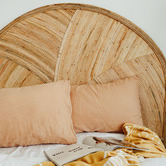 Palm Cove Living Curved Cuba Rattan Bedhead