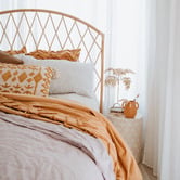 Palm Cove Living Lombok Rattan Bedhead