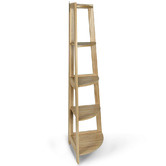York street Hawaii 5 Tier Ladder Bookshelf
