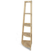 York street Hawaii 5 Tier Ladder Bookshelf