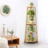 York street Hawaii 5 Tier Ladder Bookshelf