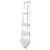 York street Hawaii 5 Tier Ladder Bookshelf