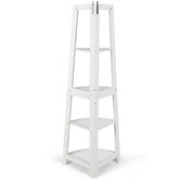 York street Hawaii 5 Tier Ladder Bookshelf