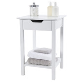 York street White Noosa 1 Drawer Bedside Tables