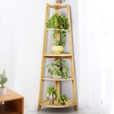 York street Hawaii 5 Tier Ladder Bookshelf