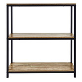 York street Rome 3 Tier Industrial Storage Bookshelf