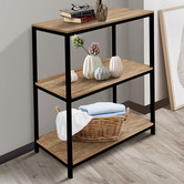 York street Rome 3 Tier Industrial Storage Bookshelf