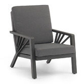 York street 5 Seater Dark Grey Olympia Outdoor Sofa Set