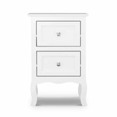 York street Viktor 2 Drawer Bedside Table