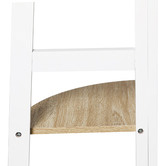 York street Koa 4 Tier Ladder Shelf
