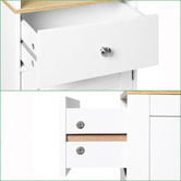 York street Lubov Tall Bathroom Cabinet