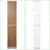 York street Lubov Tall Bathroom Cabinet