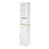 York street Lubov Tall Bathroom Cabinet