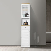 York street Lubov Tall Bathroom Cabinet