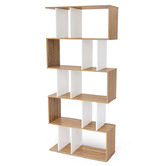 York street Kian 5 Tier Bookshelves