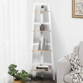 York street Hawaii 4 Tier Corner Ladder Shelves