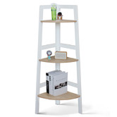 York street Hawaii 3 Tier Corner Ladder Shelves