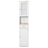York street 2 Piece Auston Tall Cupboard &amp; Wall Cabinet Set