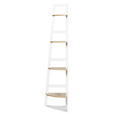 York street Hawaii 4 Tier Corner Ladder Shelves