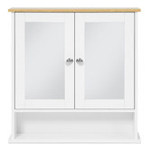 York street 2 Piece Auston Tall Cupboard &amp; Wall Cabinet Set
