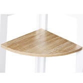York street Hawaii 4 Tier Corner Ladder Shelves