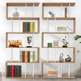 York street Kian 5 Tier Bookshelves