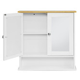 York street 2 Piece Auston Tall Cupboard &amp; Wall Cabinet Set