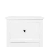 York street White Franco 2 Drawer Bedside Tables