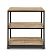 York street 2 Piece Rome Industrial Bookshelves Set
