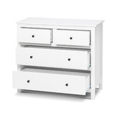 York street White Franco 4 Drawer Chest