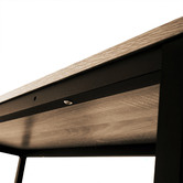York street 2 Piece Rome Industrial Bookshelves Set