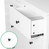 York street 2 Piece Franco Chest of Drawers &amp; Bedside Table Set