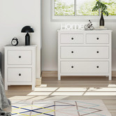 York street 2 Piece Franco Chest of Drawers &amp; Bedside Table Set