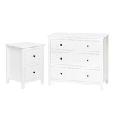 York street 2 Piece Franco Chest of Drawers &amp; Bedside Table Set