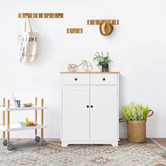 York street Zhuldyz 2 Cabinet &amp; 2 Drawer Storage Cabinet
