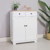 York street Zhuldyz 2 Cabinet &amp; 2 Drawer Storage Cabinet