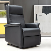 York street Rinat Faux Leather Electric Recliner Armchair