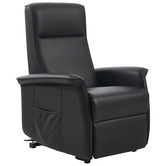 York street Rinat Faux Leather Electric Recliner Armchair