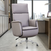 York street Aiday Faux Leather Recliner Office Armchair