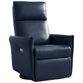 York street Sukhrab Faux Leather Electric Recliner Armchair