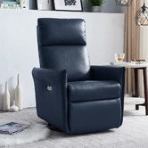 York street Sukhrab Faux Leather Electric Recliner Armchair