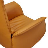 York street Inkar Faux Leather Recliner Office Armchair