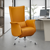 York street Inkar Faux Leather Recliner Office Armchair