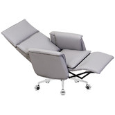 York street Aiday Faux Leather Recliner Office Armchair
