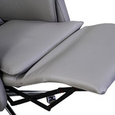 York street Aiday Faux Leather Recliner Office Armchair