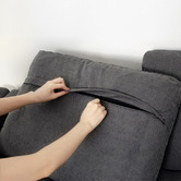 York street Jacob 2 Seater Upholstered Sofa Bed