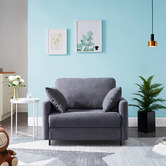 York street Jacob Single Upholstered Sofa Bed