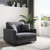 York street Jacob Single Upholstered Sofa Bed